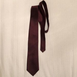 Dark Red Tie
